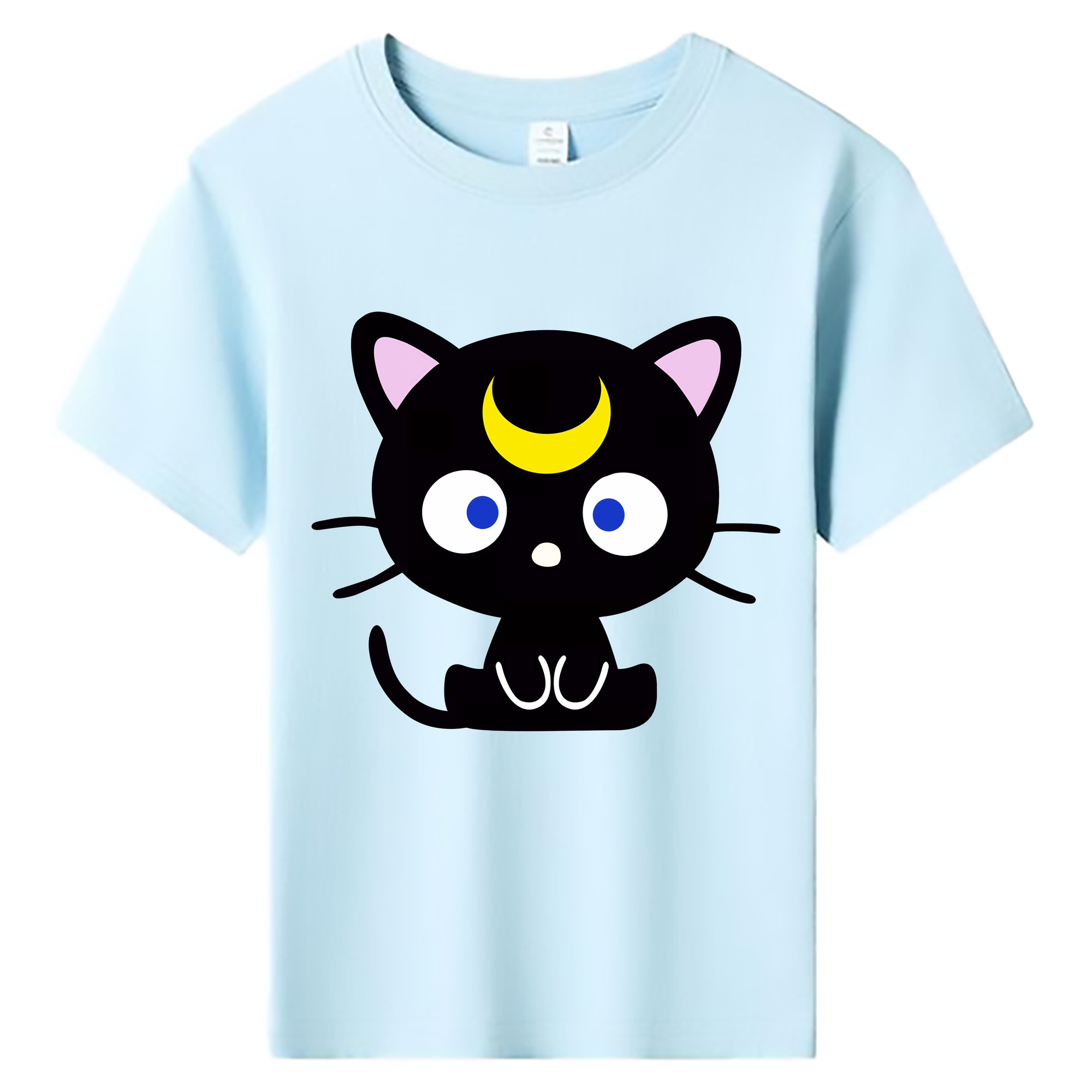 （画像用） 美少女戦士セーラームーン Sailor Moon 綿100％キッズTシャツ（フロントプリント）